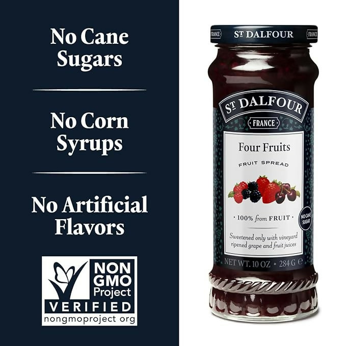 ST. DALFOUR Four Fruits Fruit Spread