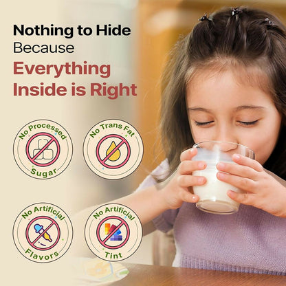 Herby Angel Super Gro Nutrition Drink Mix for Kids, Chocolate Flavour