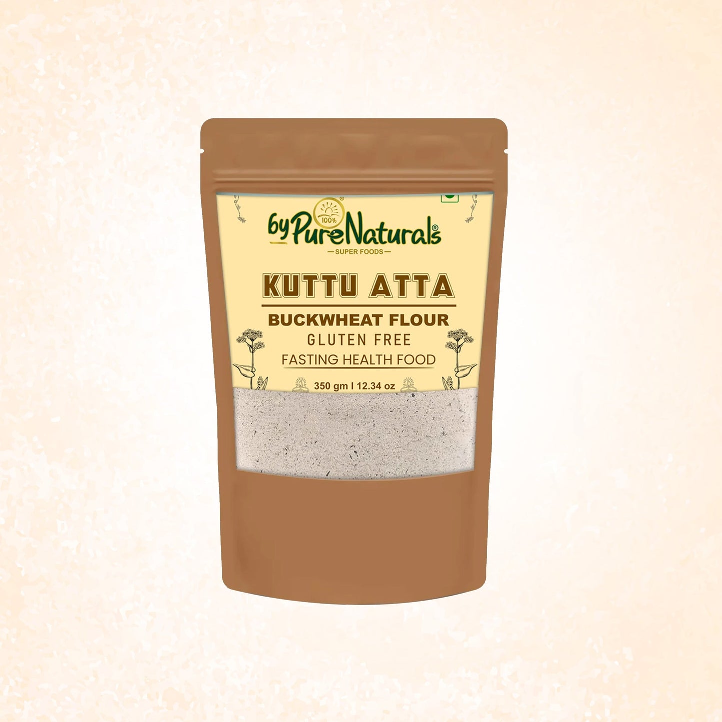 byPureNaturals Kuttu Vrat Atta (Buckwheat Flour)