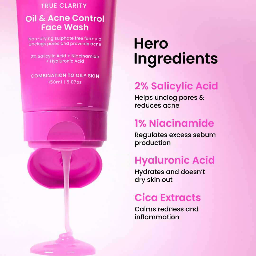 Foxtale Oil & Acne Control Face Wash