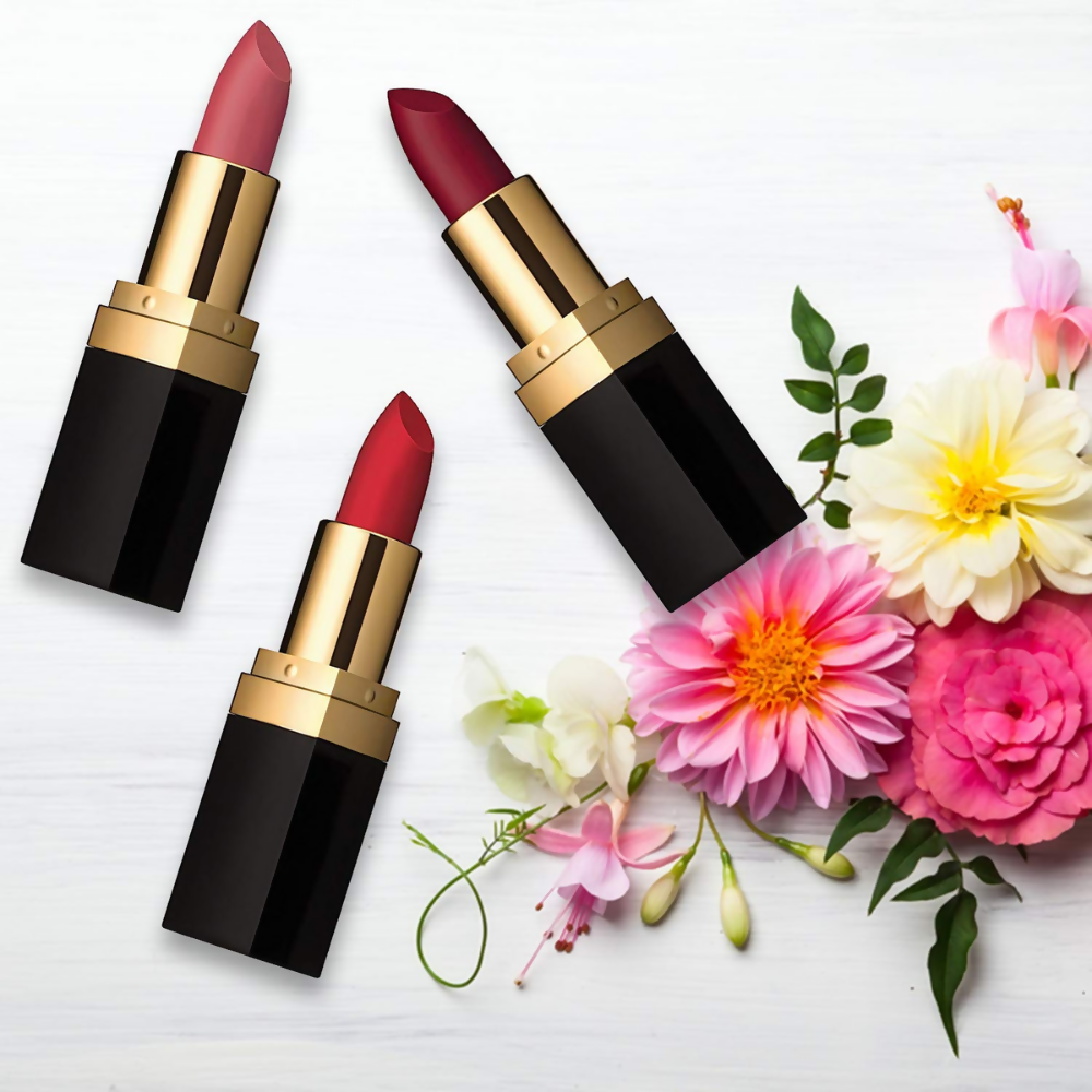 Iba Long Stay Matte Lipstick - M03 Toffee Brown