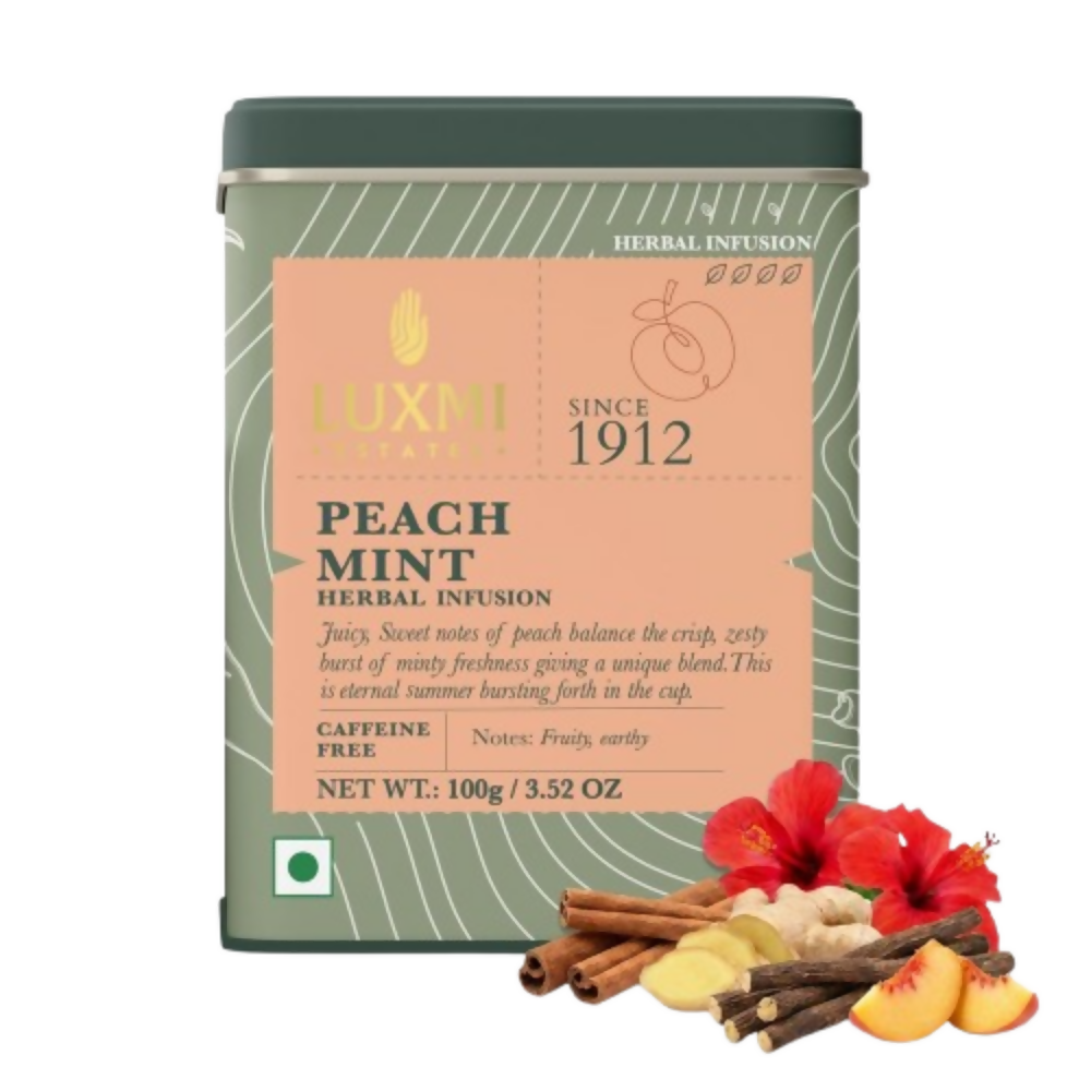 Luxmi Estates Peach Mint Herbal Infusion