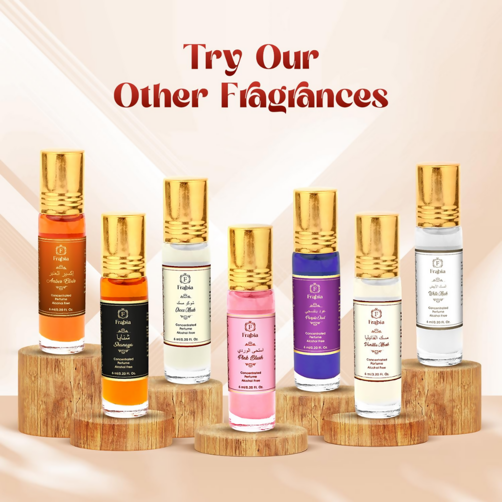 Frabia Vanilla Musk Perfume Oil Roll-On