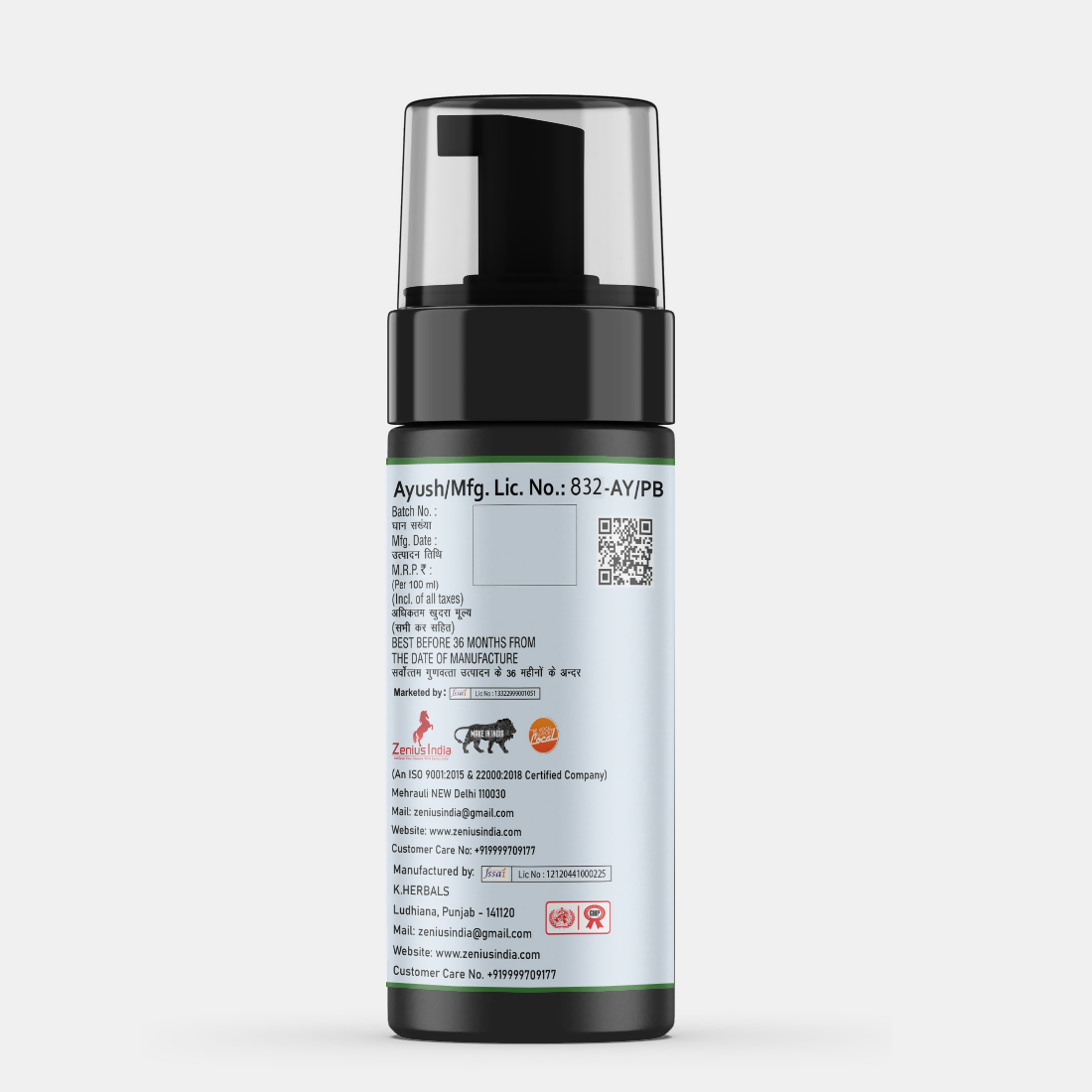 Zenius Foaming Tooth Mousse for Mouth Cleanser