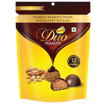 Sundrop Duo Peanuts - Crunchy & Chocolatey Pralines