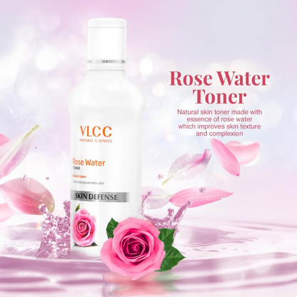 VLCC Sandal Cleansing Milk and rose water toner