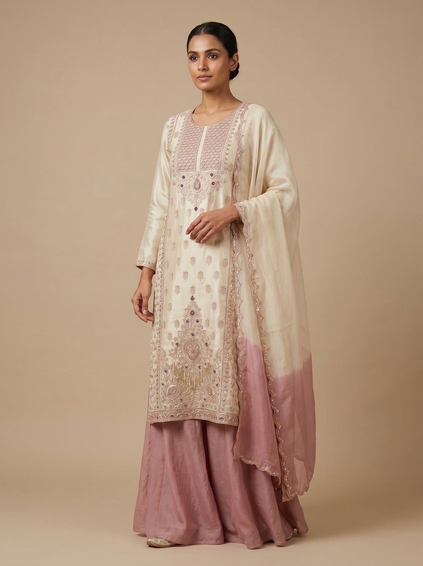 Lavender Whisper Palazzo Set