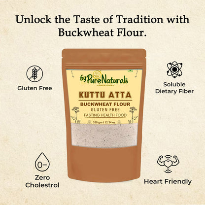 byPureNaturals Kuttu Vrat Atta (Buckwheat Flour)