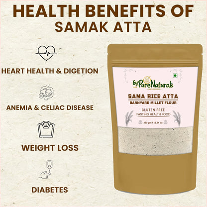byPureNaturals Sama Rice Atta (Barnyard Millet Flour)