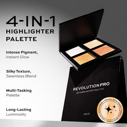 Revolution Pro 4k Highlighter Palette