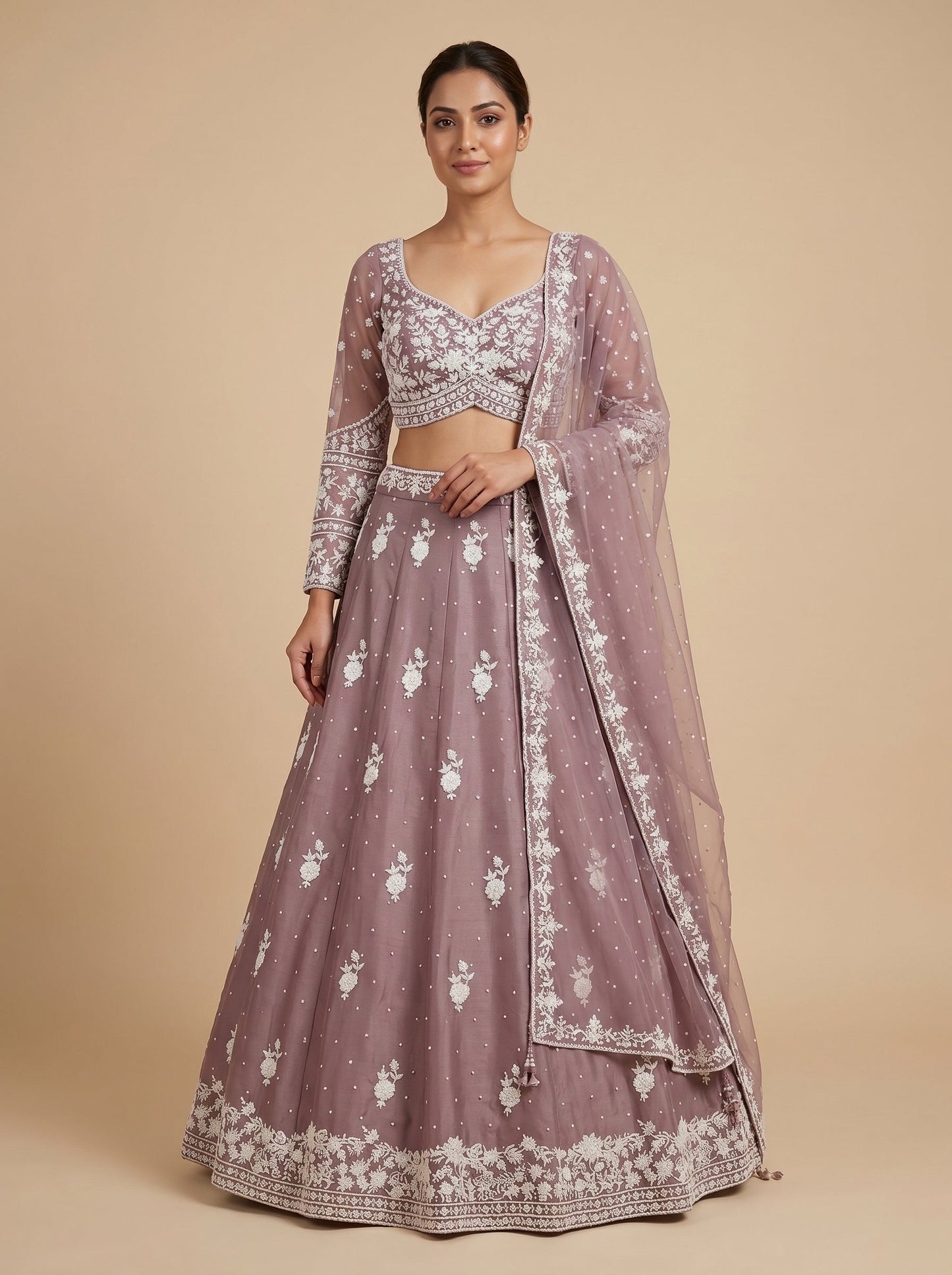Lilac Haze Lehenga