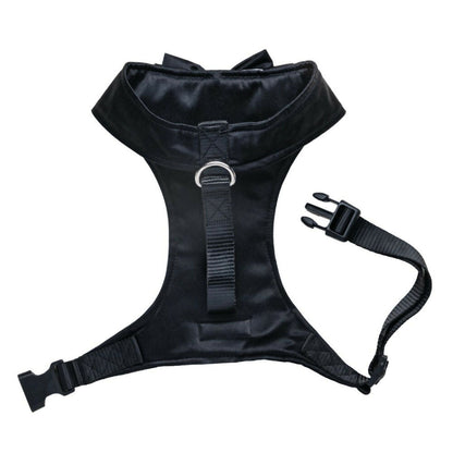 Waggety Tuxedo Dog Harness - Stylish Black & White Design, Adjustable Fit, Durable Fabric, Elegant Pet Harness for Dogs