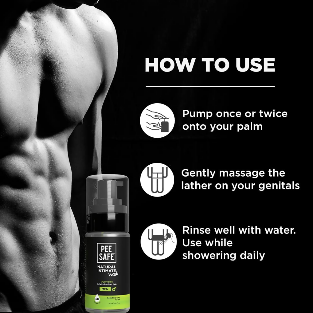 Pee Safe Natural Intimate Wash for Men