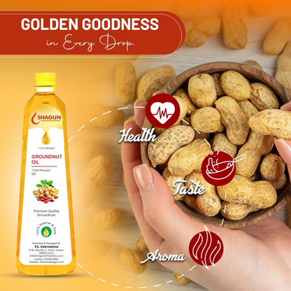 Shagun Cold Pressed Groundnut Oil