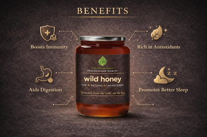 Village-Organica Raw Wild Honey