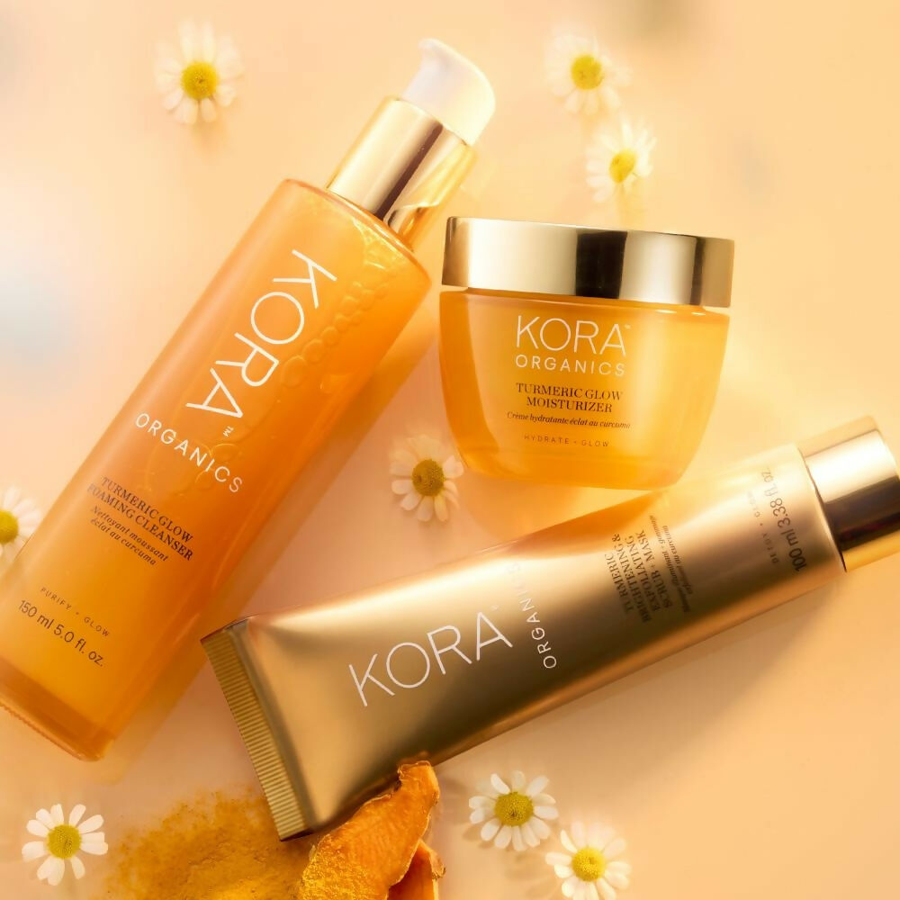 Kora Organics Turmeric Brightening & Exfoliating Scrub+ Mask With Rosehip