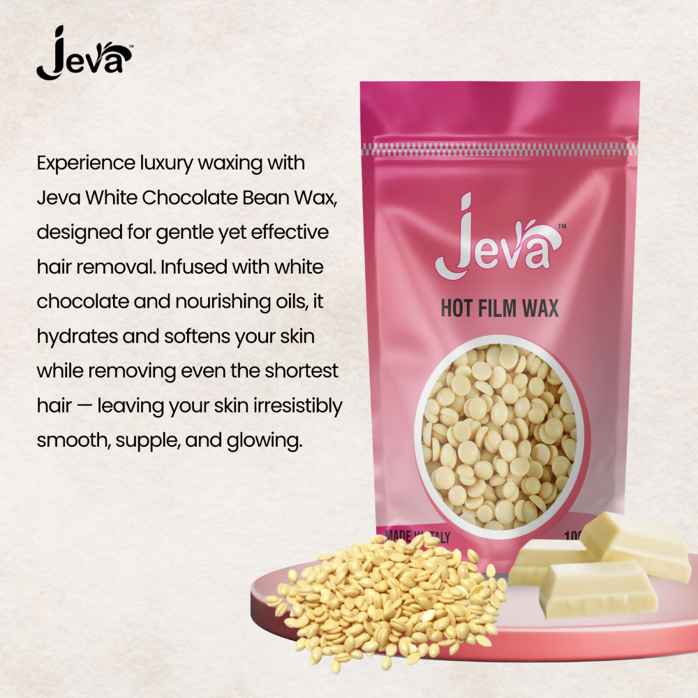 Jeva Hot Film Wax Natural Stripless Hard Wax Beads