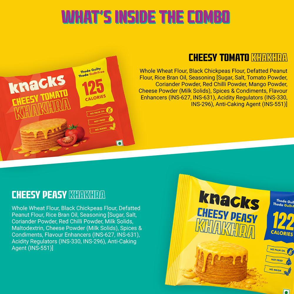 Knacks Cheesy Lovers Combo
