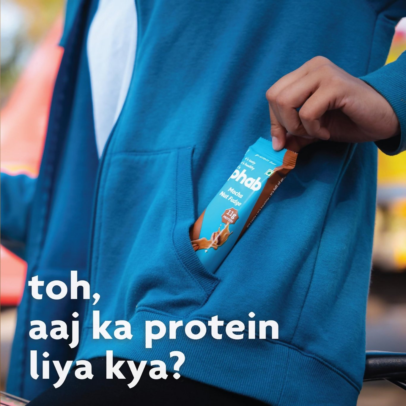 Phab Protein Bars With Protein Mocha Nut Fudge
