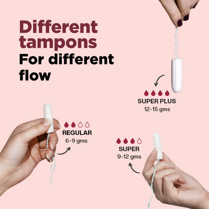 Pee Safe Organic Cotton Tampons