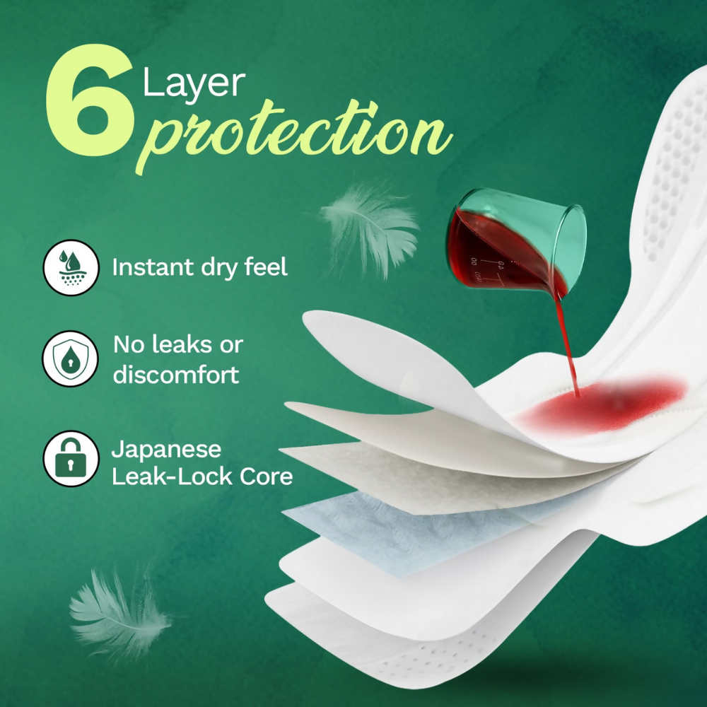 Pee Safe Comfort Ultra Thin Sanitary Pads For Women (30 Pads)