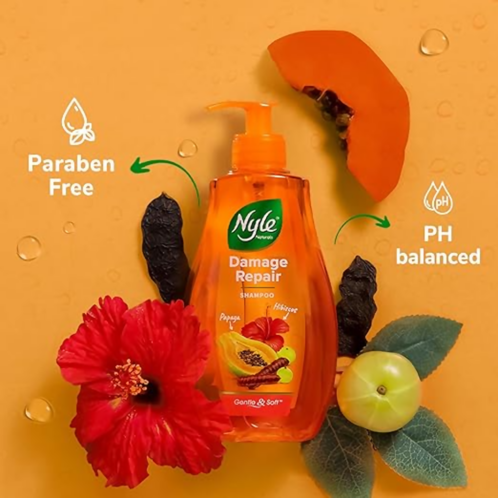Nyle Naturals Damage Repair Anti Hairfall Shampoo