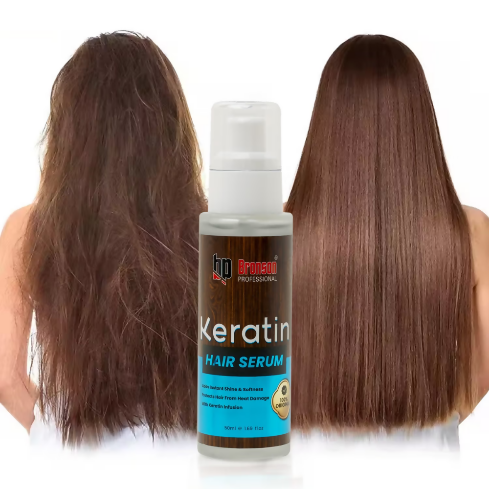 Bronson Professional Keratin Hair Serum Anti Frizz Hair Serum