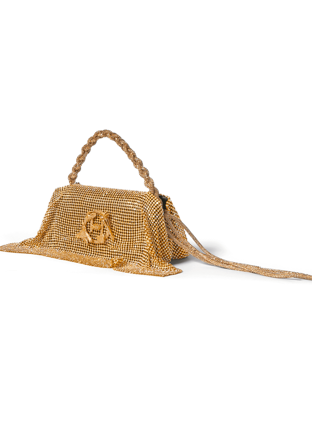 The Midi Gold Rush Furbie Handbag