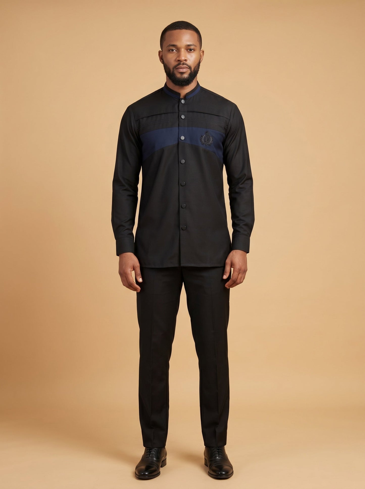 Midnight Black Party Shirt