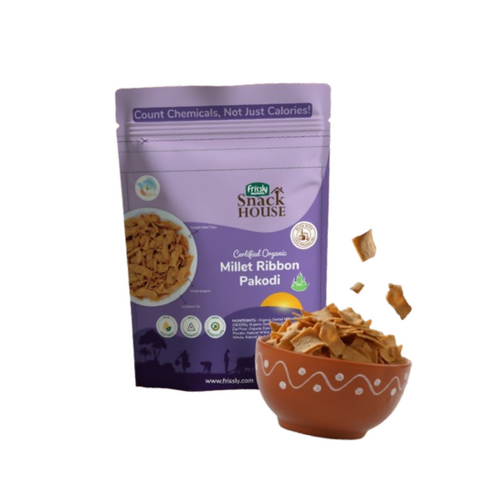 Frissly Organics Millet Ribbon Pakodi