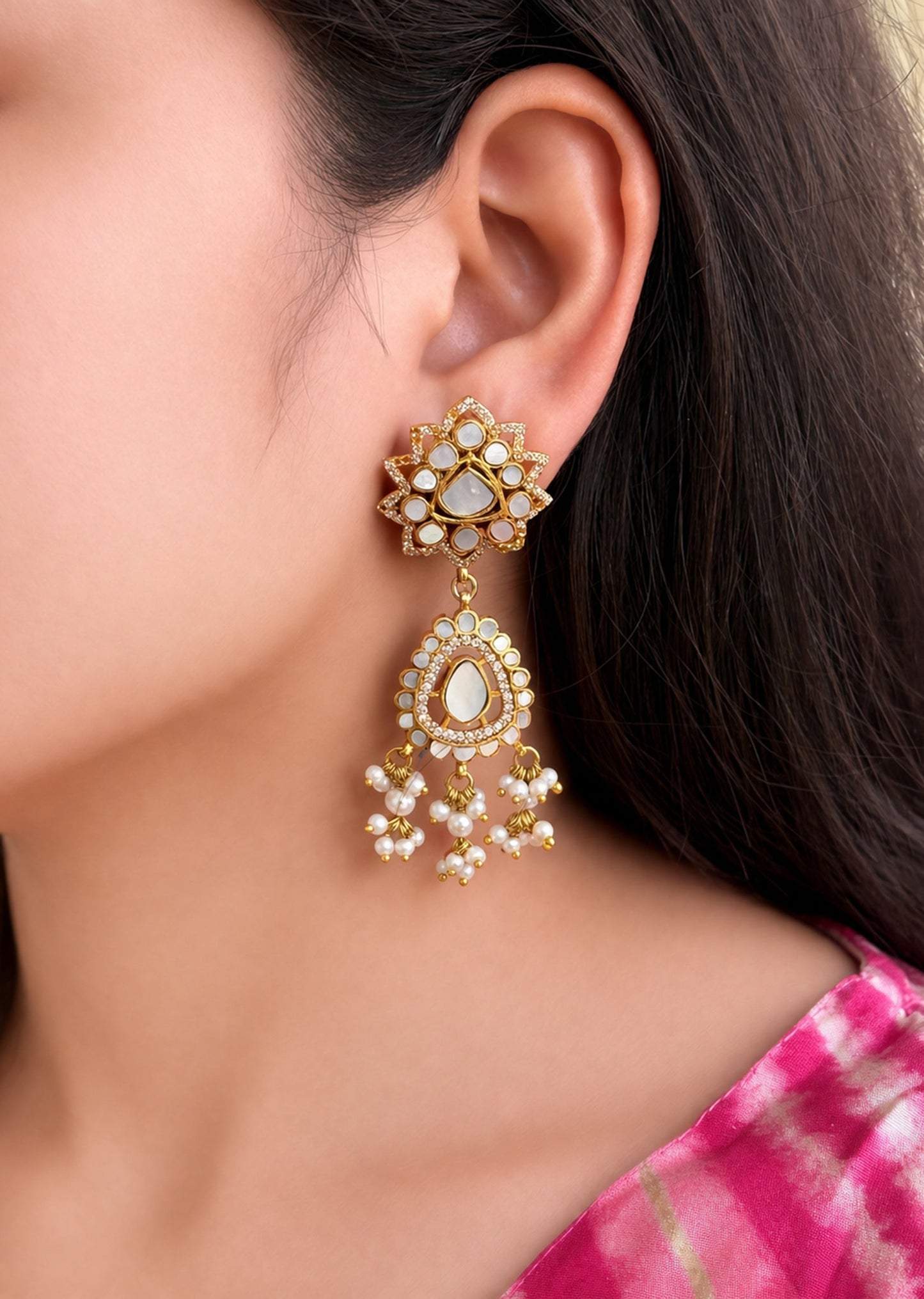Mother Of Pearl Earrings