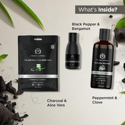 The Man Company Ultimate Charcoal Detan Kit