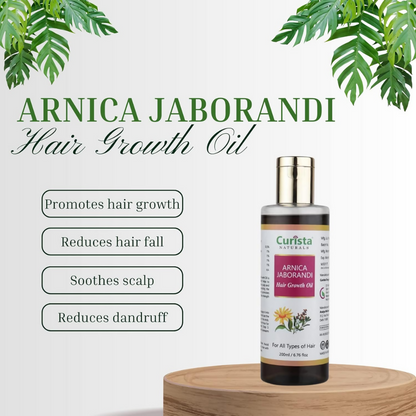 Curista Naturals Arnica Jaborandi Hair Growth Oil