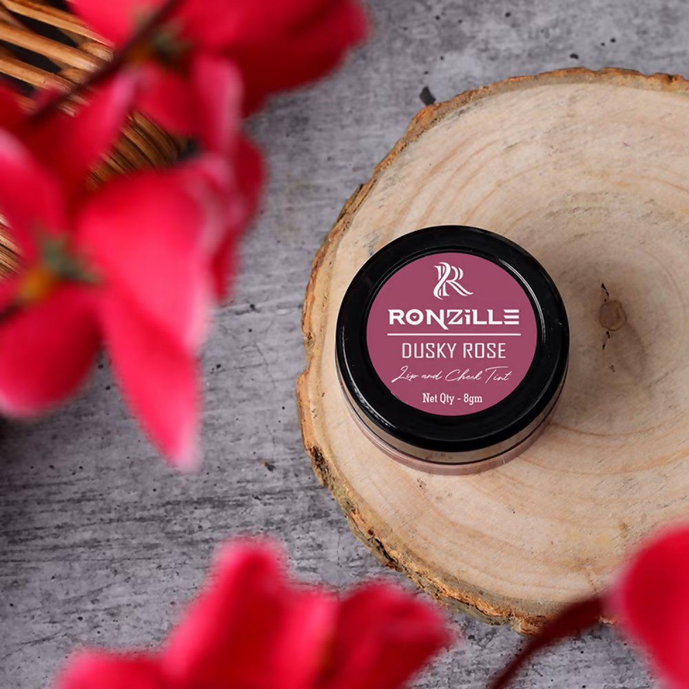 Ronzille Lip And Cheek Tint - Dusky Rose