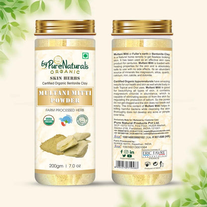 byPureNaturals Organic Multani Mitti Powder