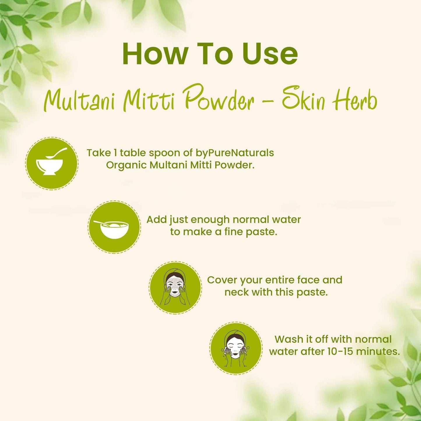 byPureNaturals Organic Multani Mitti Powder