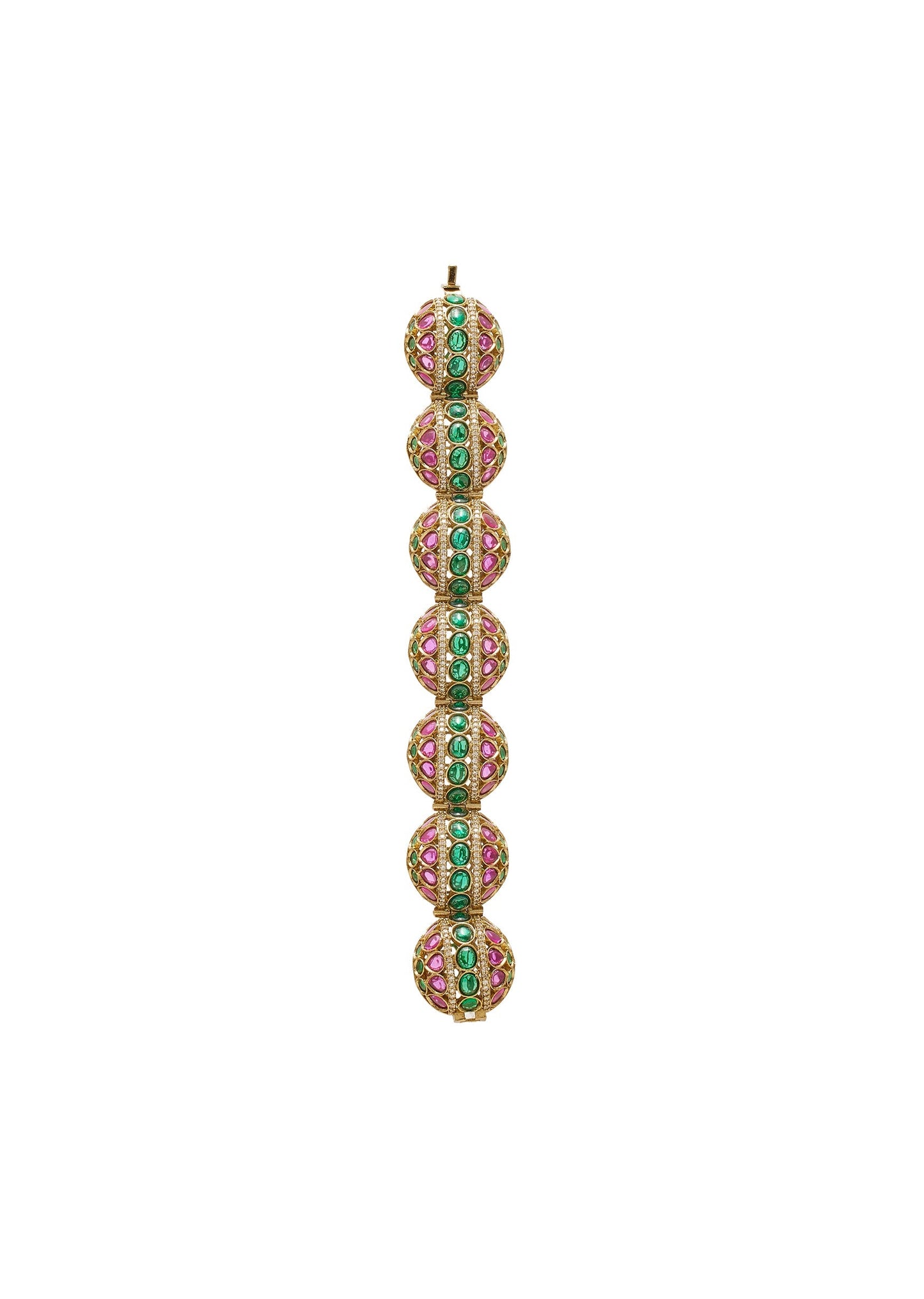 Multicolor Stone Statement Bracelet
