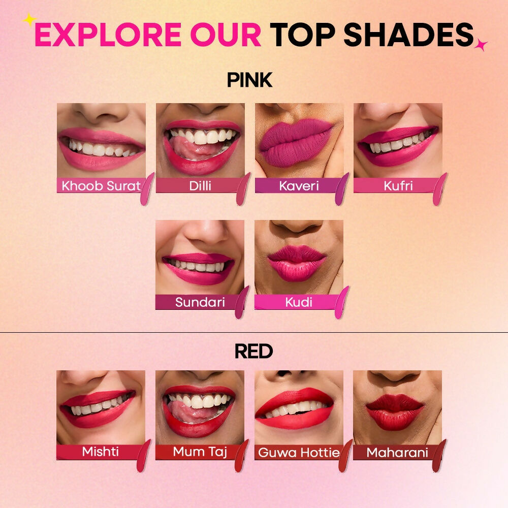 Nykaa Matte To Last ! Transferproof Liquid Lipstick - Maharani -02