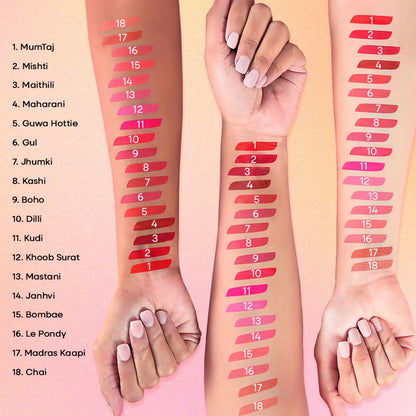 Nykaa Matte To Last ! Transferproof Liquid Lipstick - Bombae -01
