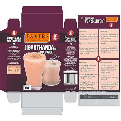 BAKERS Jigarthanda Mix Powder
