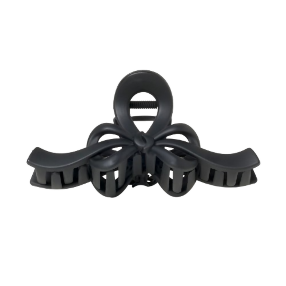 Bronson Professional Hair Claw Clip Hair Clutcher - Matte Black