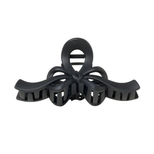 Bronson Professional Hair Claw Clip Hair Clutcher - Matte Black