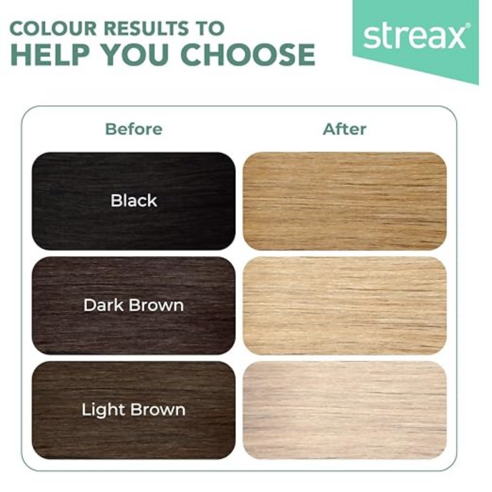 Streax Professional Permanent Hair Colour - 9.1 Rich Platinum