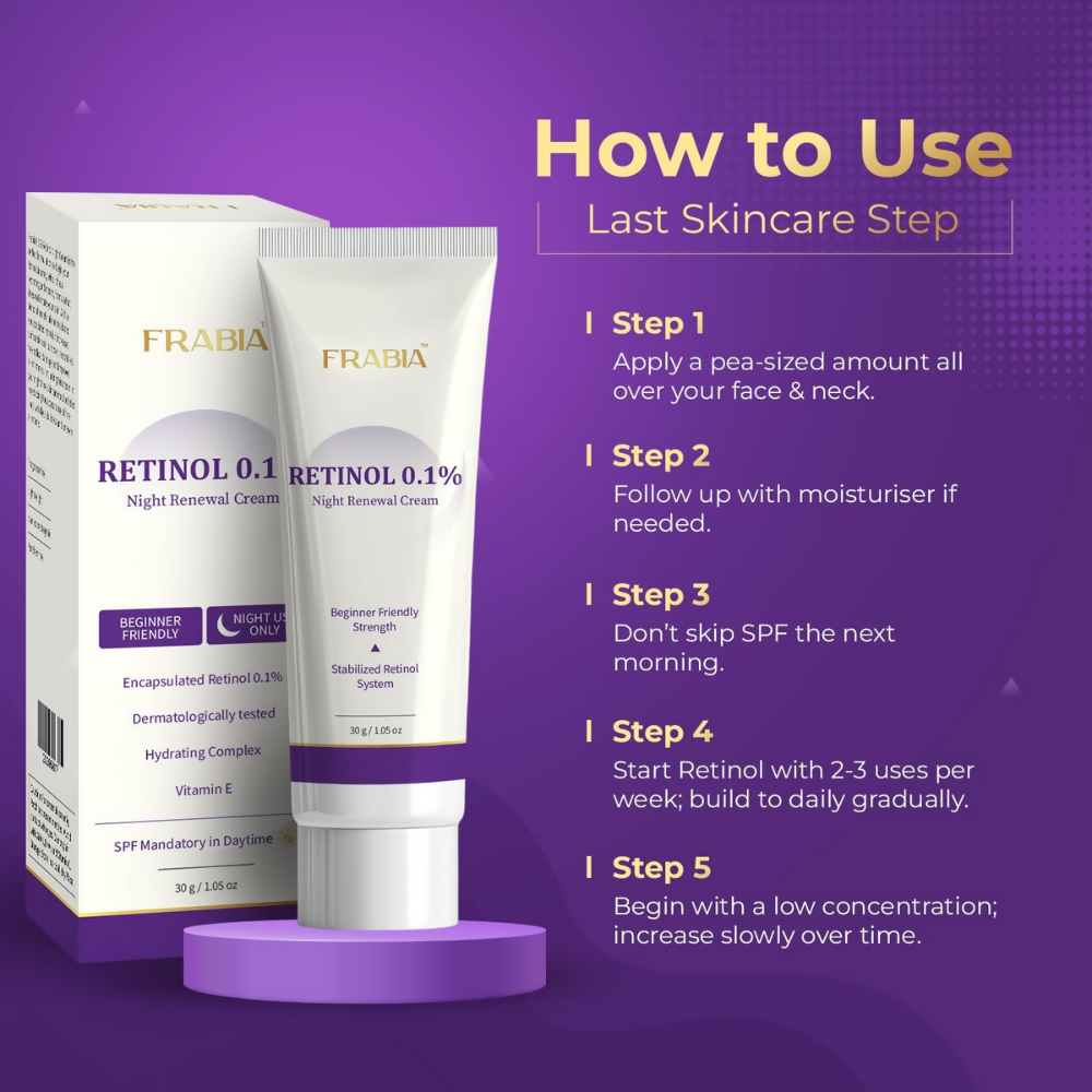 Frabia Retinol 0.1 Night Cream
