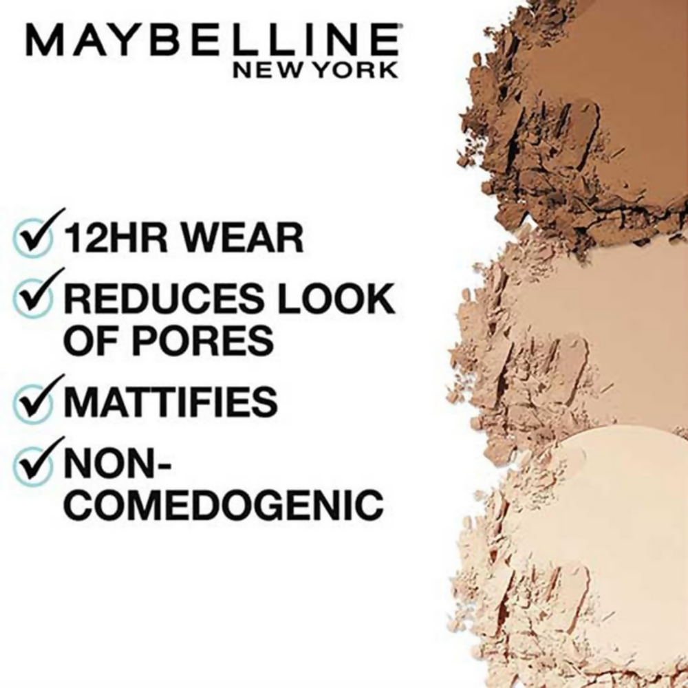 Maybelline New York Fit Me Matte Poreless Pressed Face Powder - True Beige 222