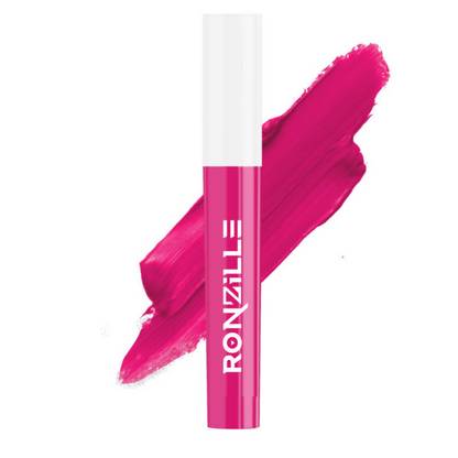Ronzille Non Transfer Matte Liquid Lipstick Plus Lip Gloss - Blush And Pinks