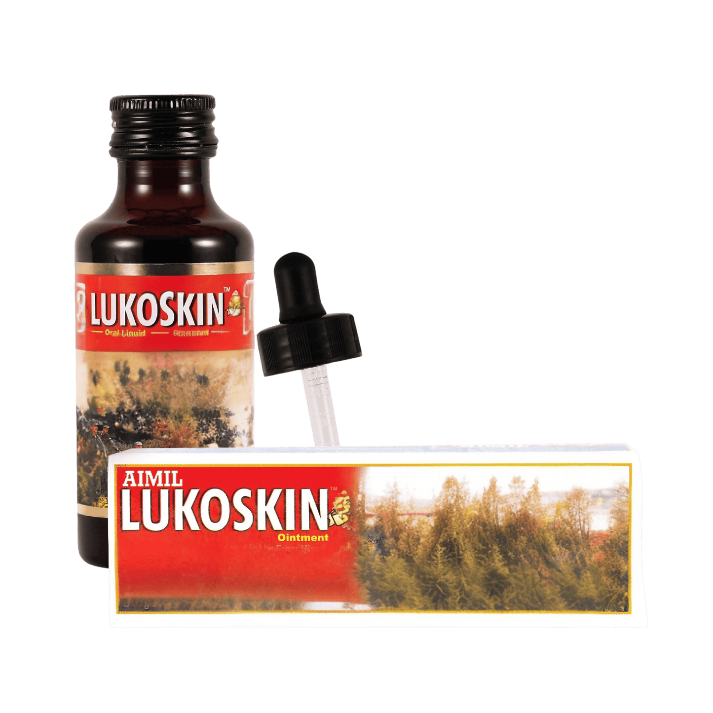 Aimil Lukoskin Combo - Ointment + Oral Liquid