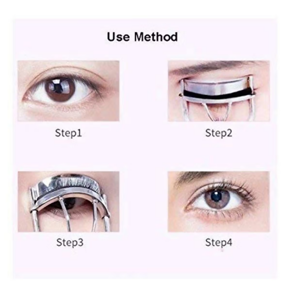 Bronson Professional Premium Eyelash Curler Black Volumizing Lash Lift Tool