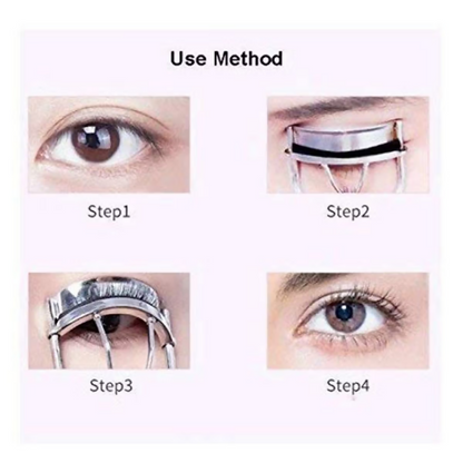Bronson Professional Premium Eyelash Curler Black Volumizing Lash Lift Tool