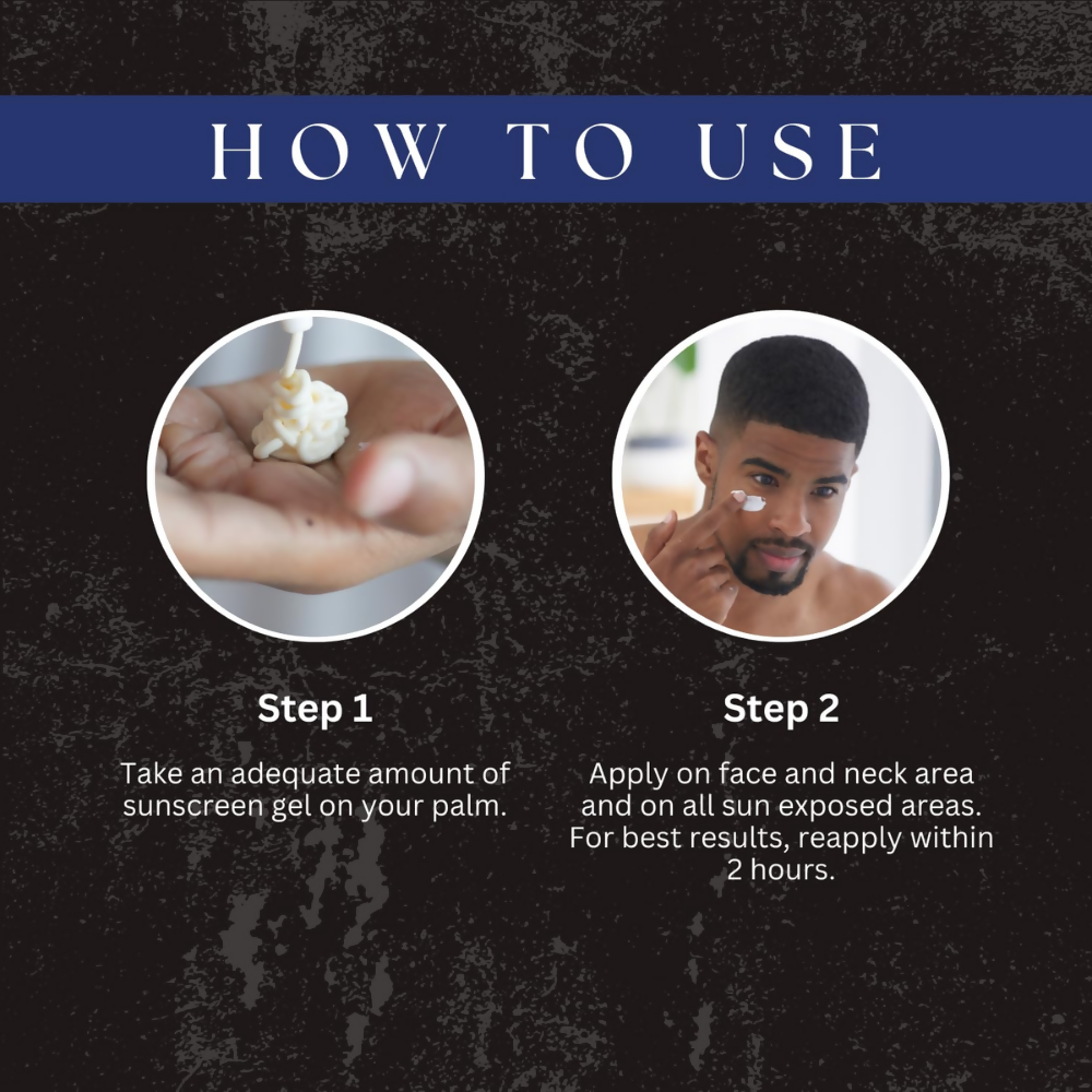 Amazing Earth Sunscreen for Men - SPF 50 Gel Cream